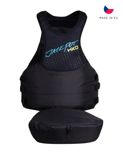 Schwimmweste mit integriertem Auftriebselement, ergonomischer Form und sicherem Sitz für maximale Performance.
