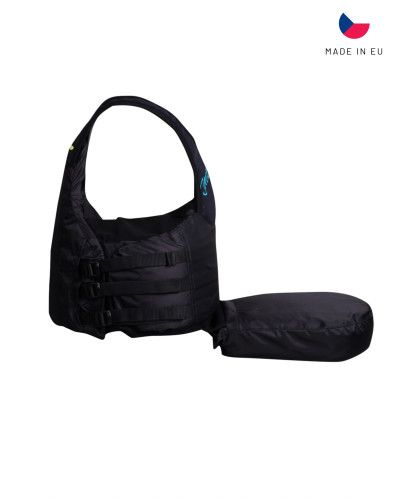 Schwimmweste mit integriertem Auftriebselement, ergonomischer Form und sicherem Sitz für maximale Performance.
