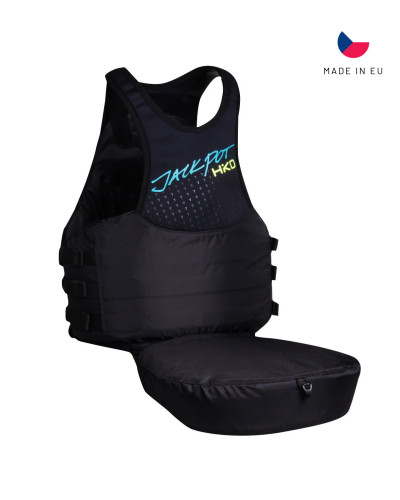 Schwimmweste mit integriertem Auftriebselement, ergonomischer Form und sicherem Sitz für maximale Performance.